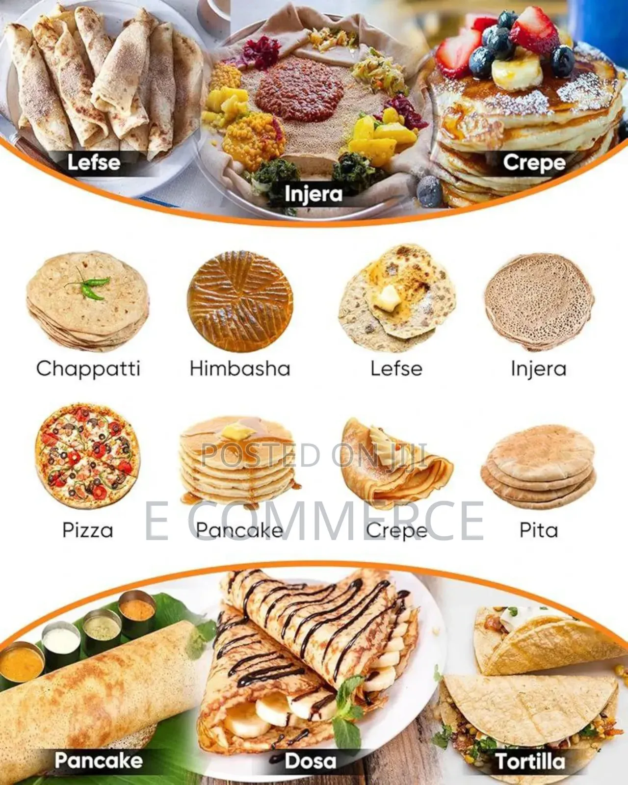 Ardo Metad አርዶ ምጣድ (46 Cm) ስፋት