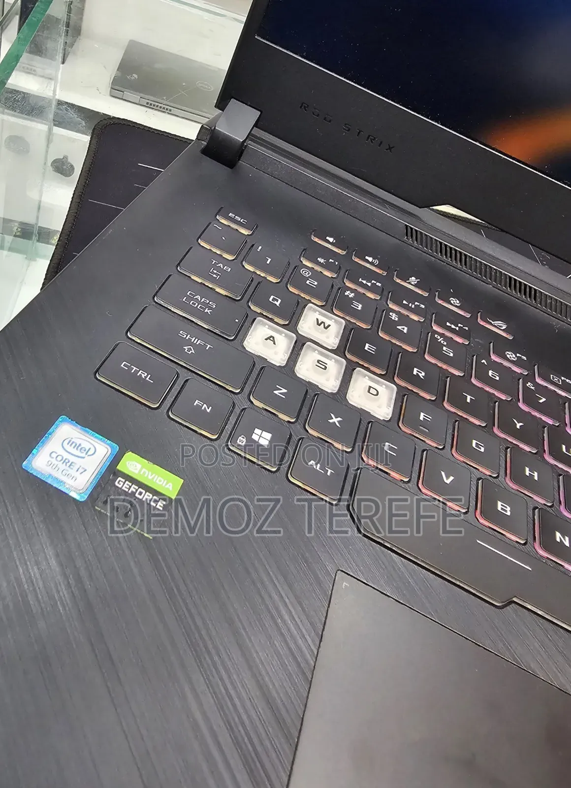 New Laptop Asus ROG Strix G17 16GB Intel Core I7 HDD+SSD 1T