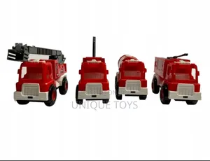 4-in-1 Metropolitan Fire Brigade Fire Truck Set