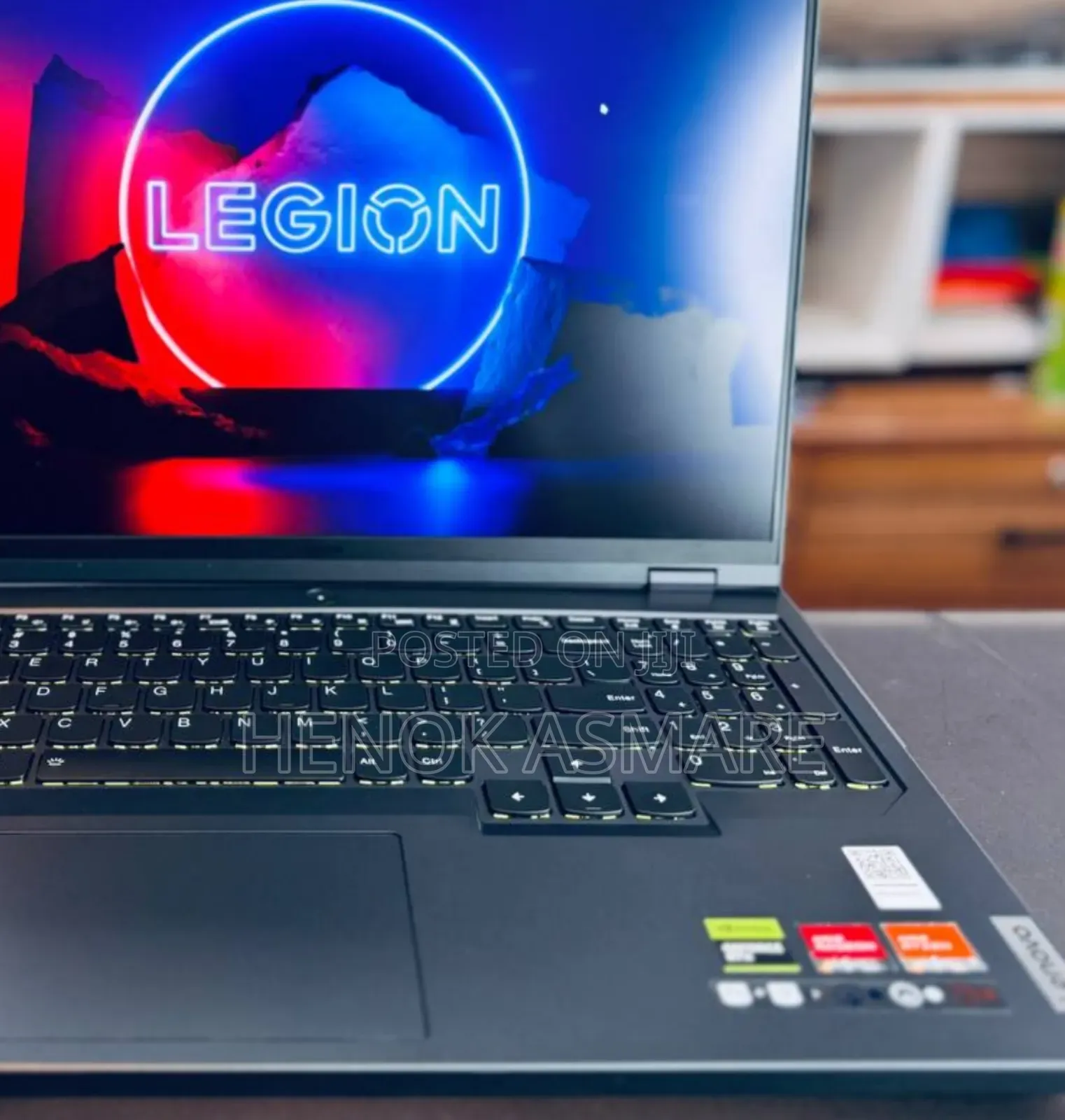 New Laptop Lenovo Legion 5 16GB AMD Ryzen 7 SSD 1T