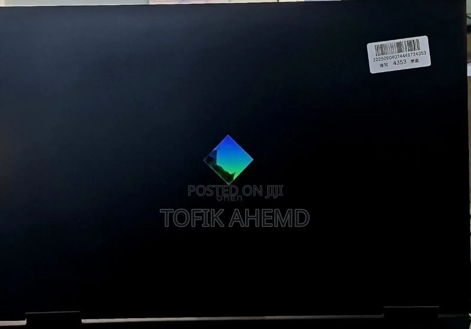 New Laptop HP Omen 15 16GB Intel Core I9 SSD 1T