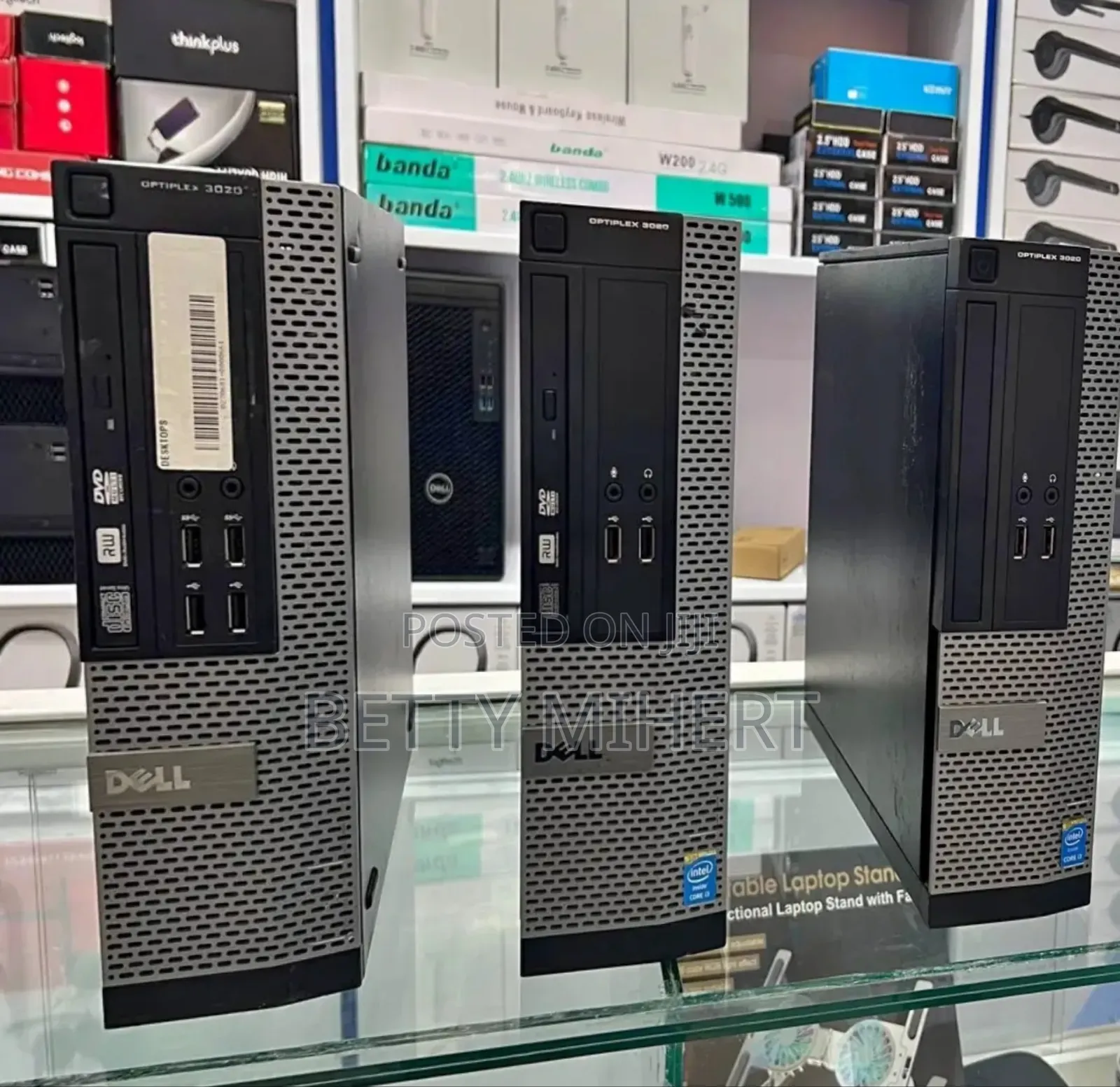 New Desktop Computer Dell OptiPlex 3020 4GB Intel Core I5 HDD 500GB