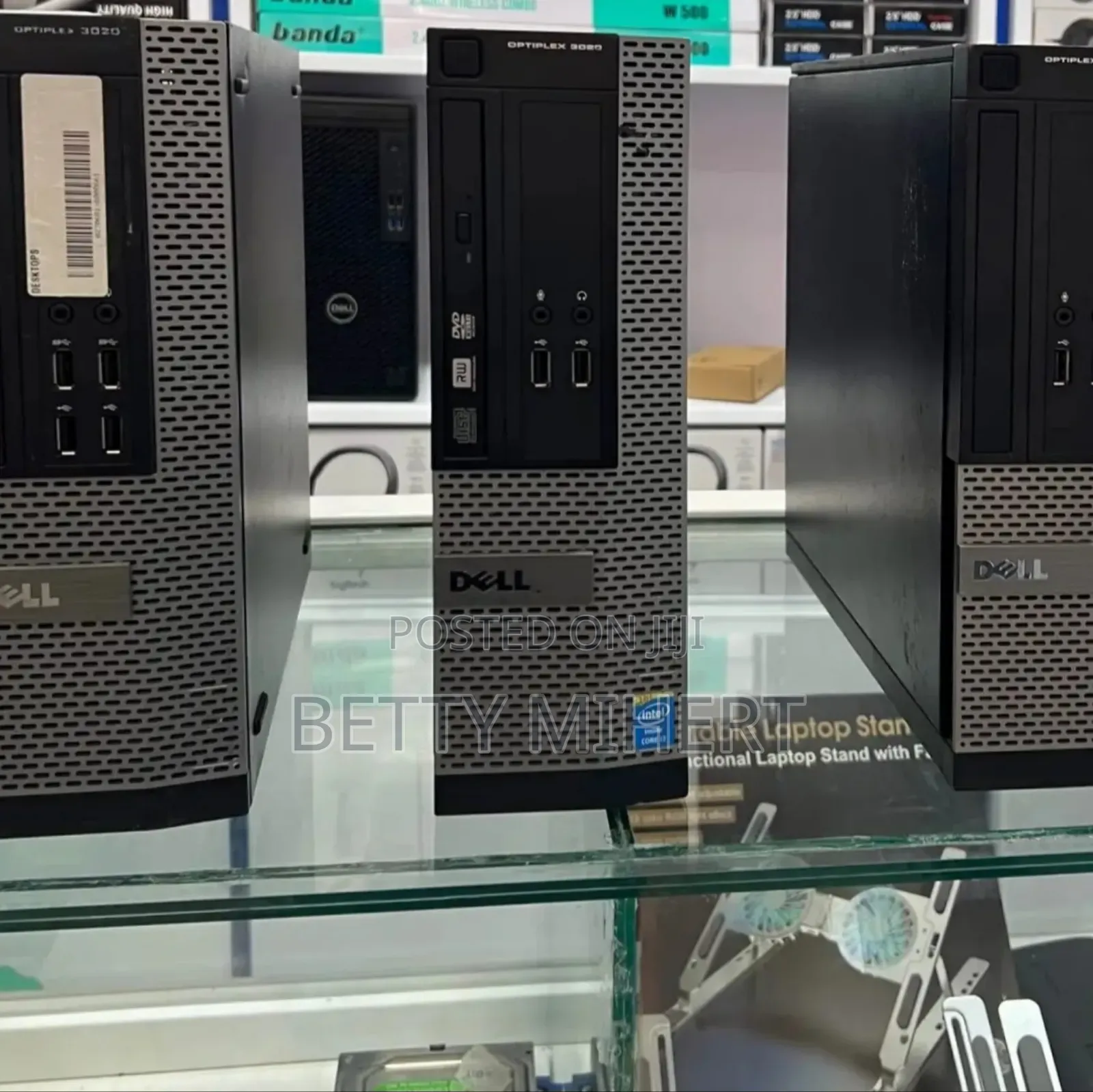 New Desktop Computer Dell OptiPlex 3020 4GB Intel Core I5 HDD 500GB