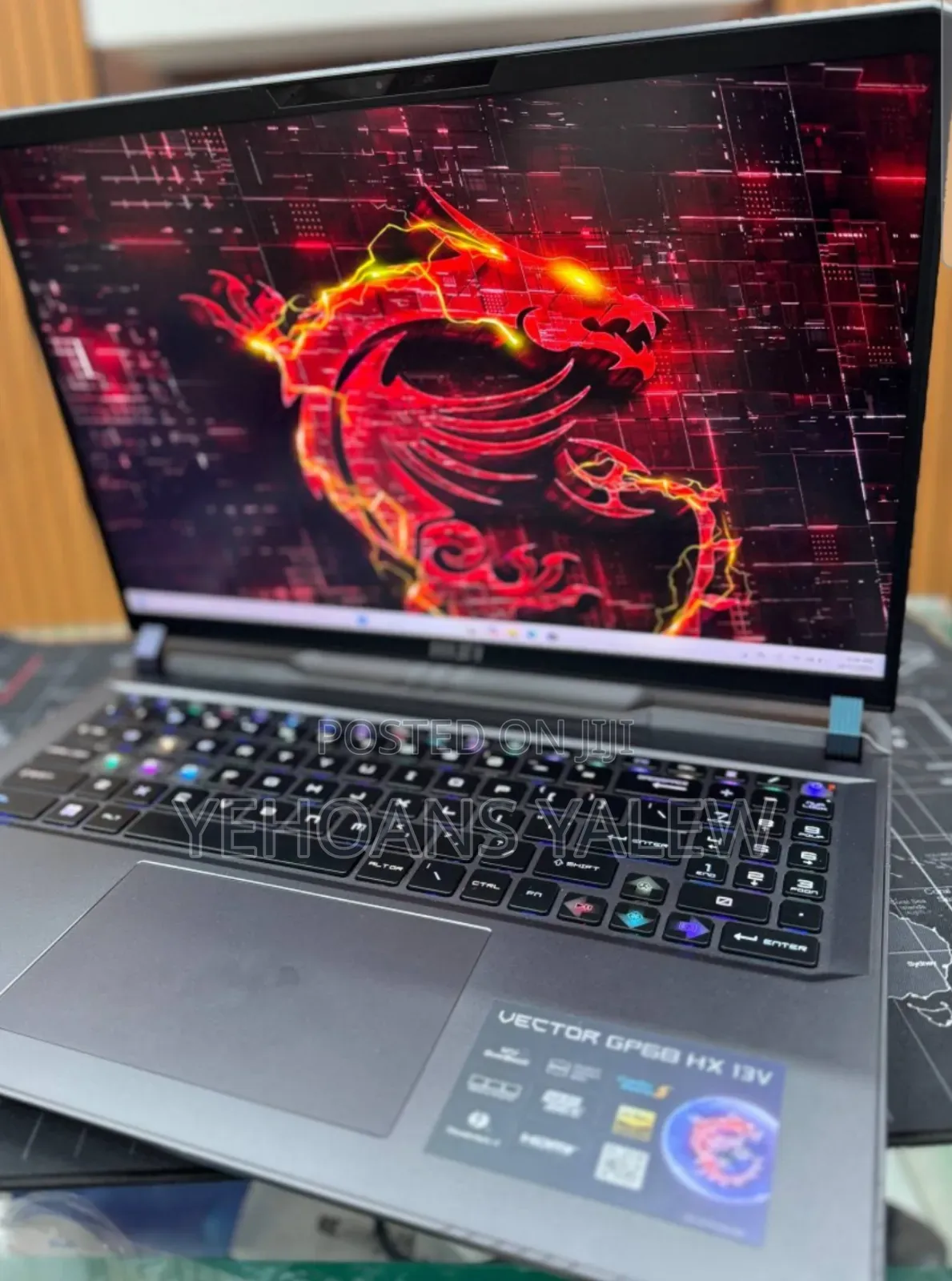 New Laptop MSI Vector GP68 HX 13V 16GB Intel Core I9 SSD 1T