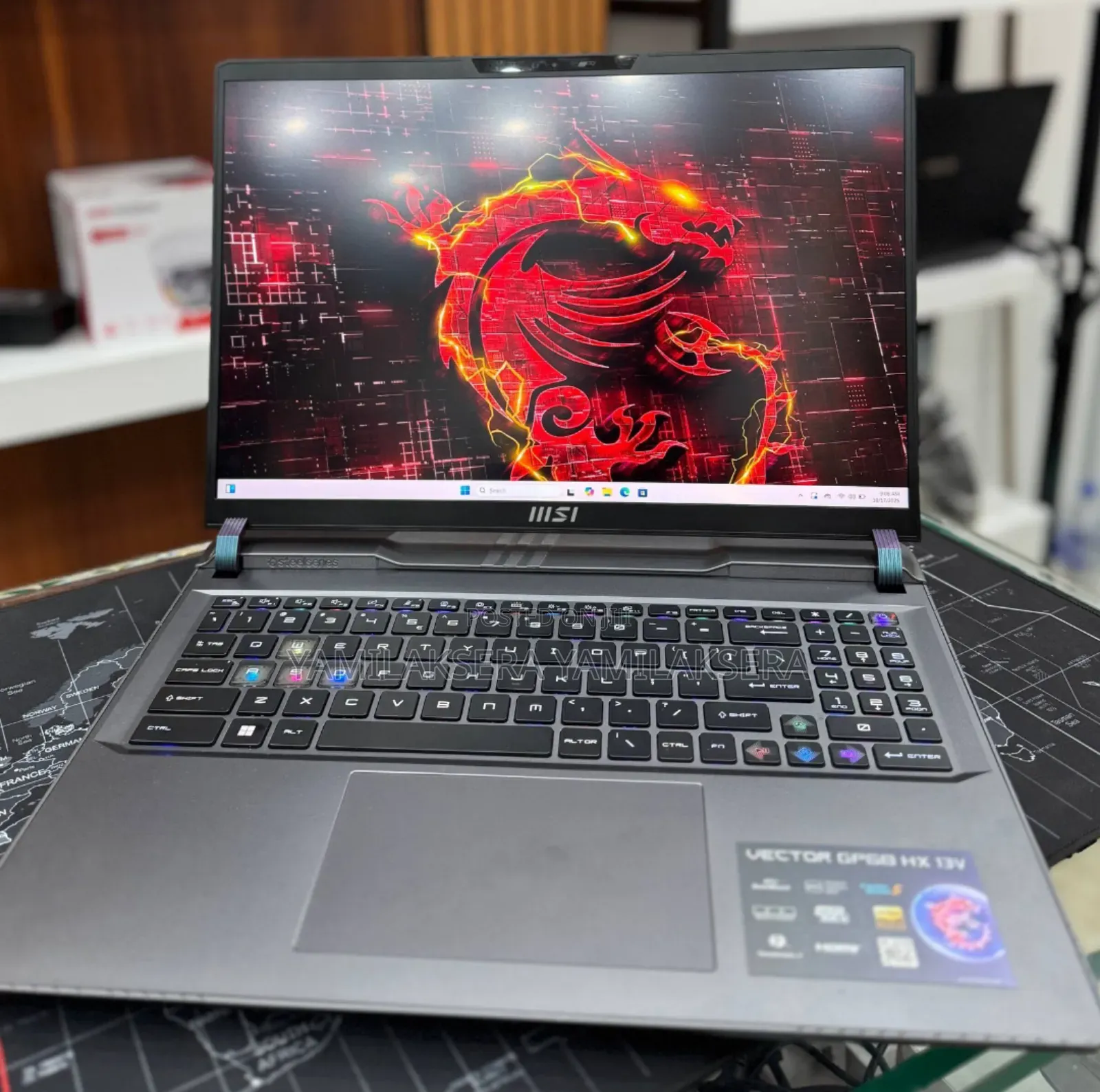 New Laptop MSI Vector GP68 HX 13V 16GB Intel Core I9 SSD 1T