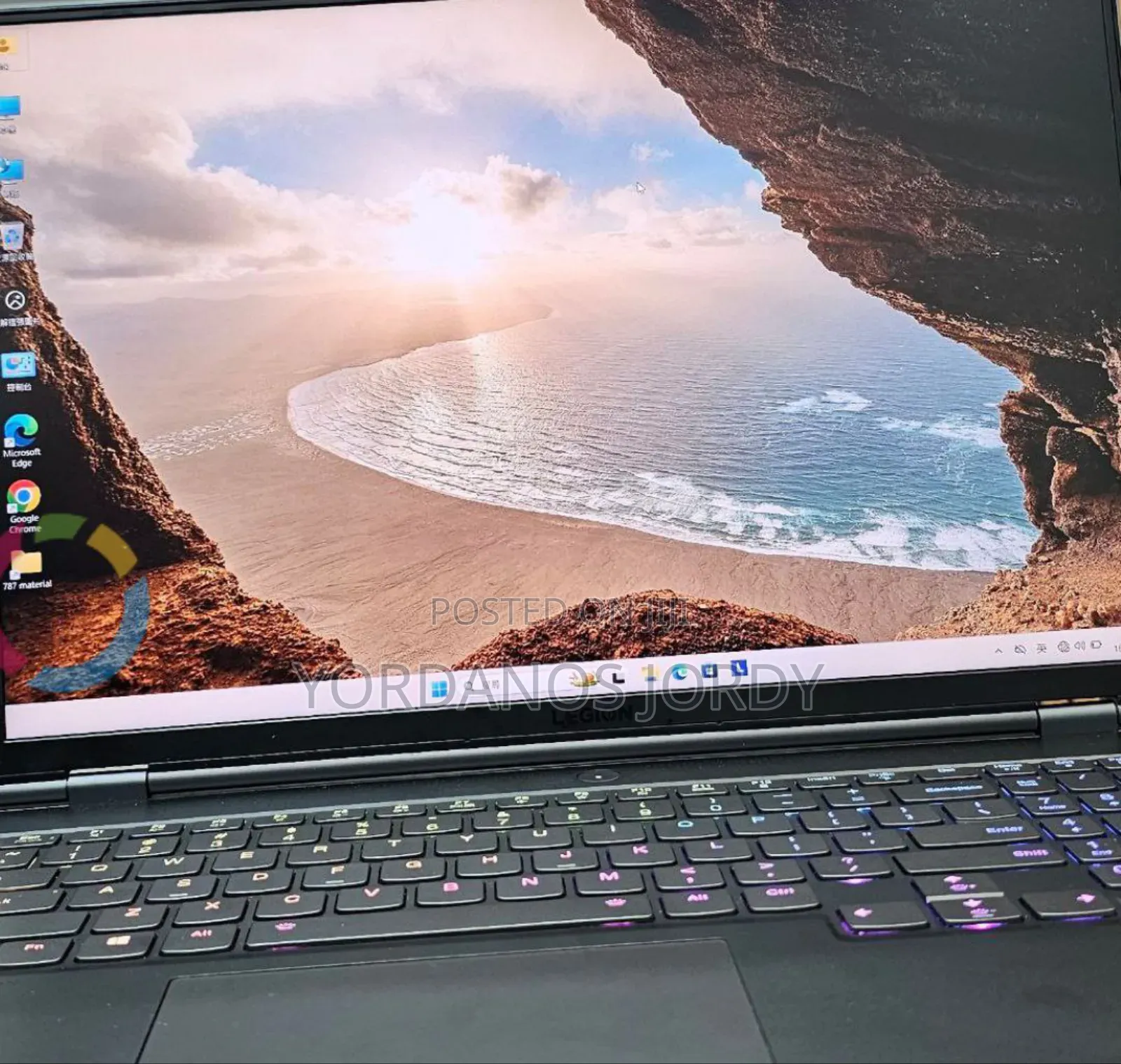 New Laptop Lenovo Legion 7 16GB AMD Ryzen 7 SSD 1T