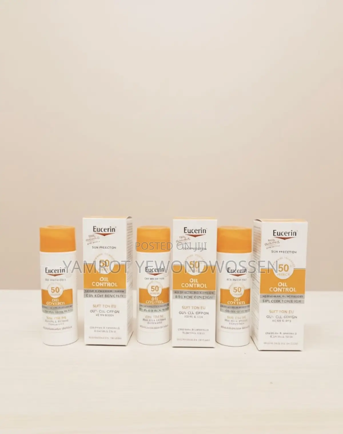 Eucerin Sun Gel-Cream Oil Control Dry Touch SPF 50+ (Facial Sunscreen)