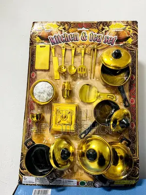 Kitchen Tea Set/ የልጆች መጫወቻ እቃቃዎች( እቃቃ)