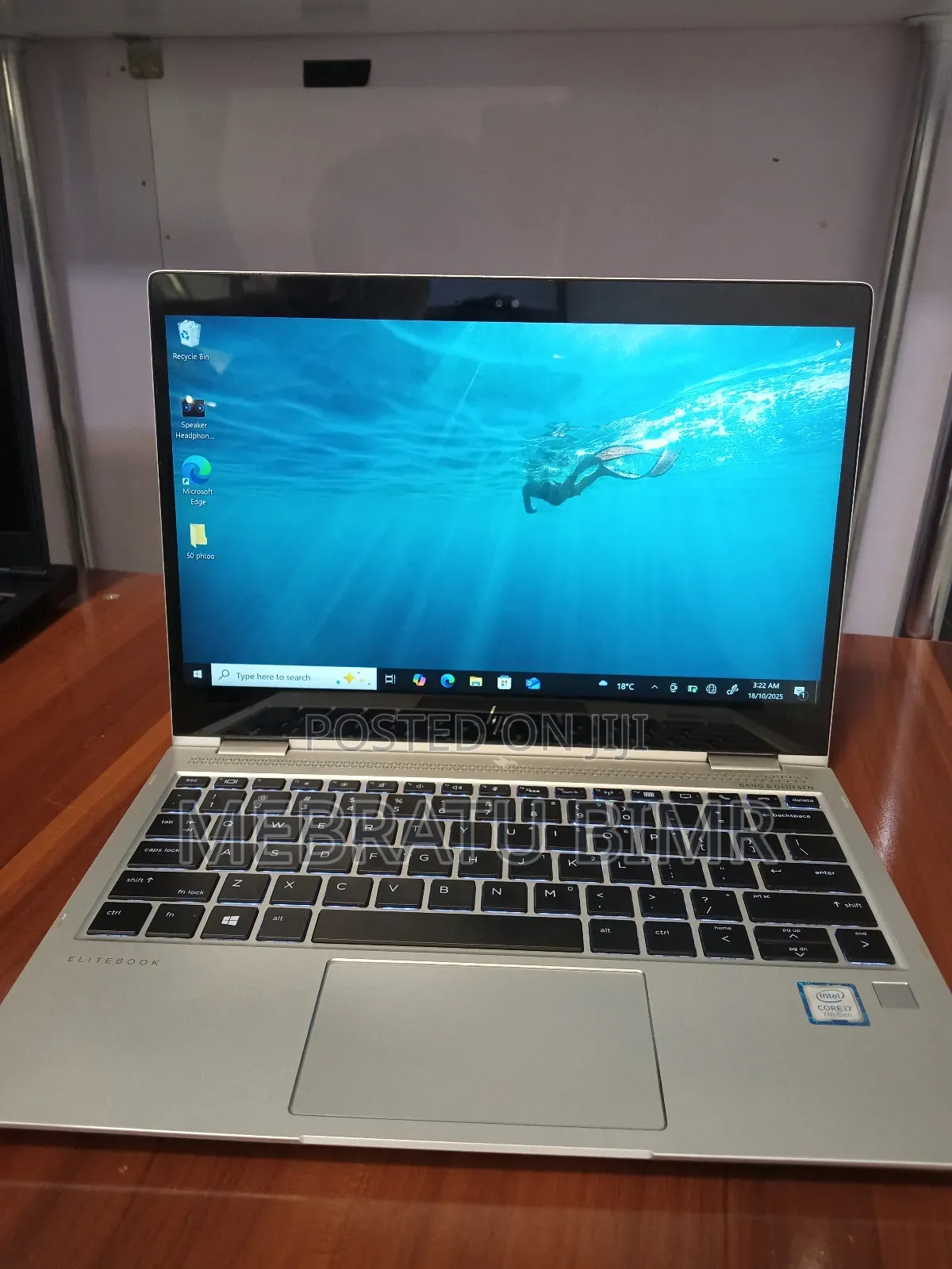 New Laptop HP EliteBook X360 1020 G2 8GB Intel Core I7 SSD 512GB