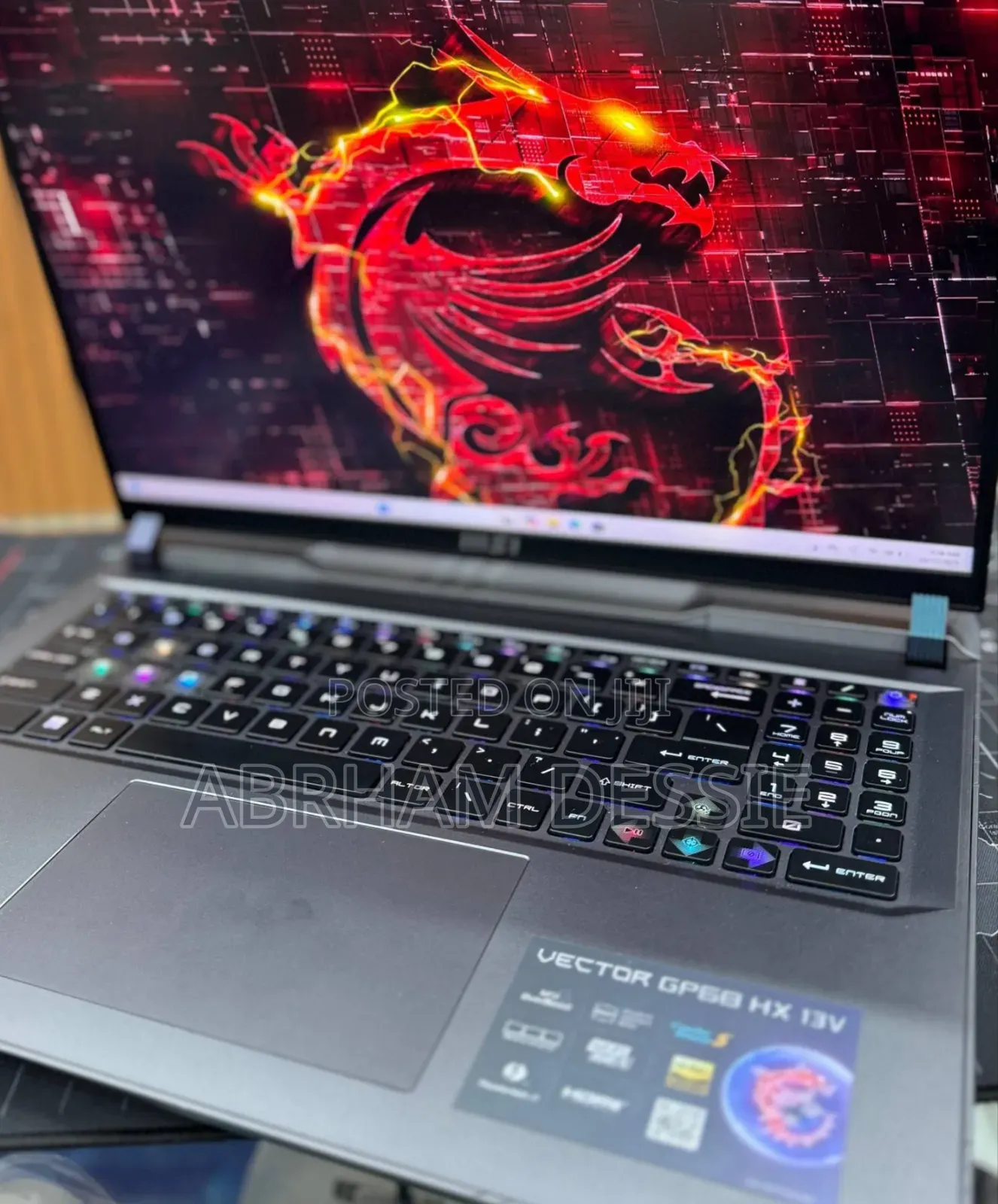 New Laptop MSI 16GB Intel Core I9 SSD 1T