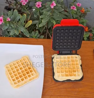 Photo - Multifunctional Rectangular Waffle Maker ( የማይዝ በሁለቱም በኩል ሙቀት የሚሰጥ )