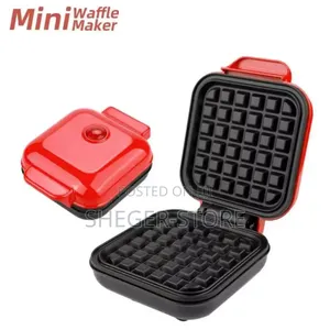 Multifunctional Rectangular Waffle Maker ( የማይዝ በሁለቱም በኩል ሙቀት የሚሰጥ )