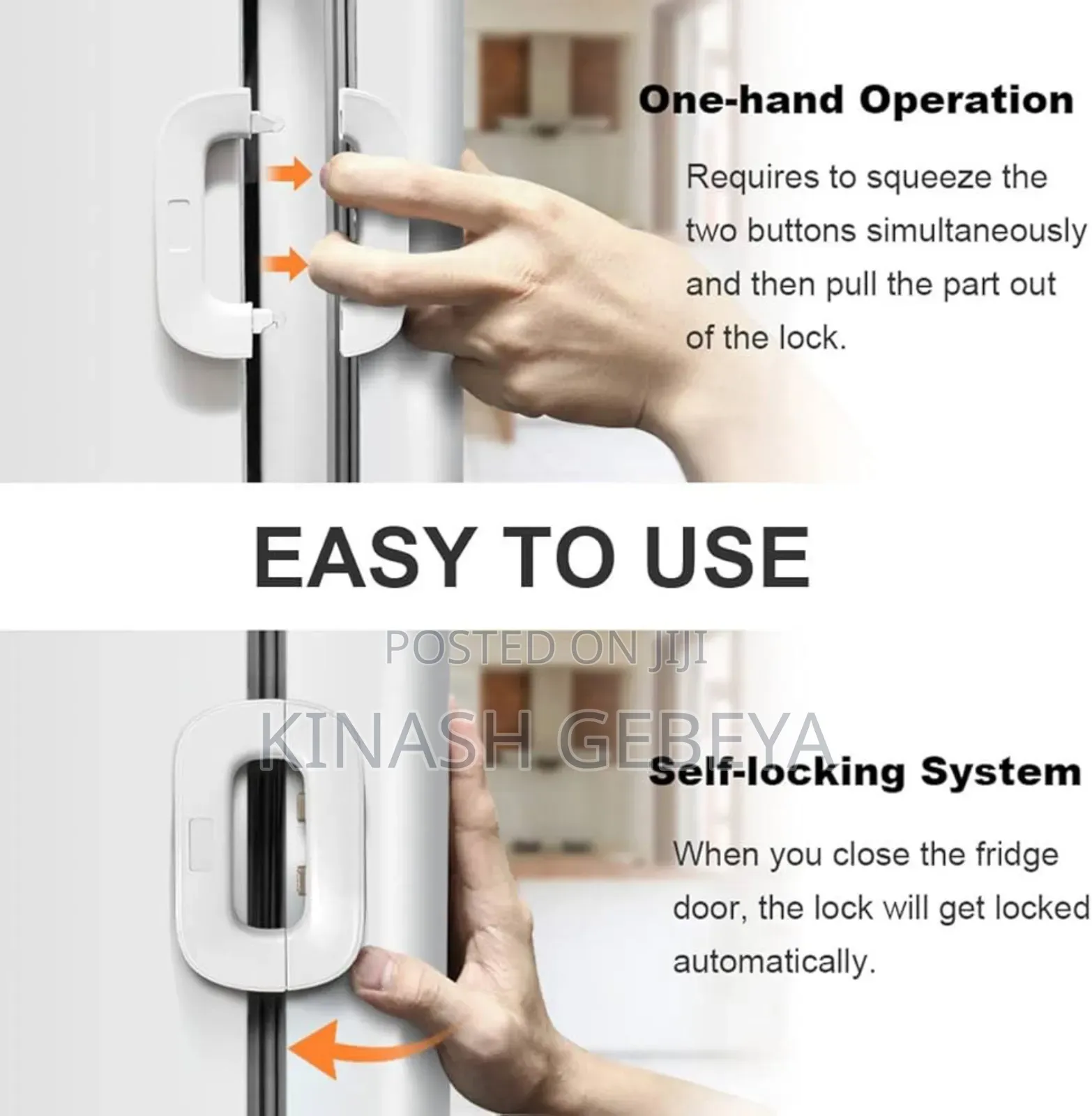 Refrigerator Children Safety Lock