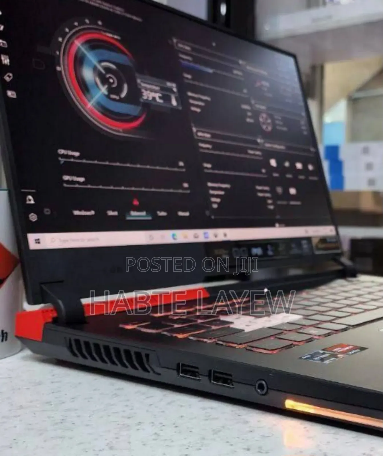 New Laptop Asus ROG Strix G15 16GB AMD Ryzen 9 SSD 512GB