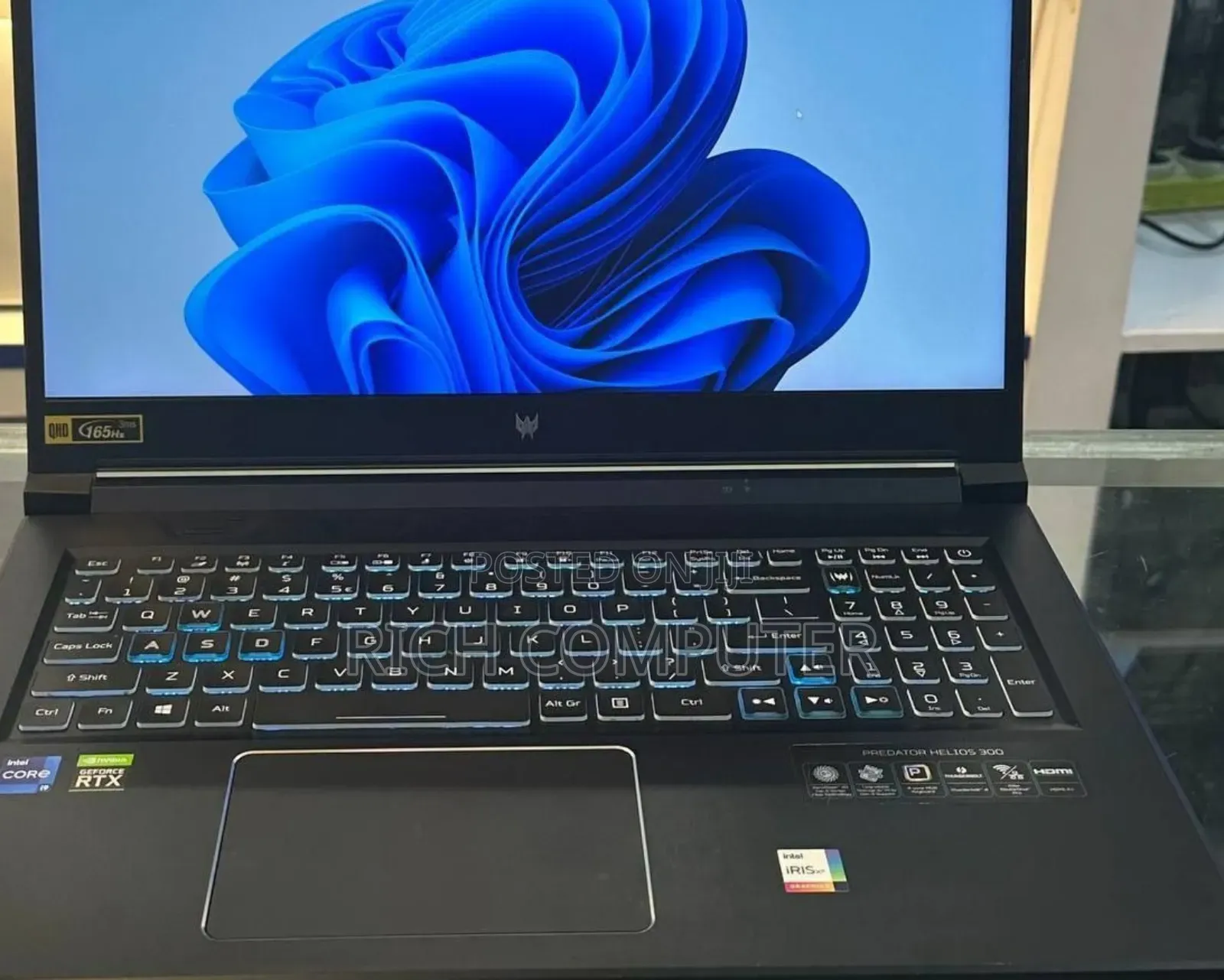 New Laptop Acer Predator Helios 300 16GB Intel Core I9 SSD 512GB