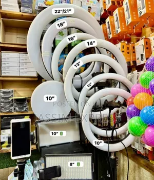 Ringlight እና Filllight (በፍሬም በብዛትም አለ )