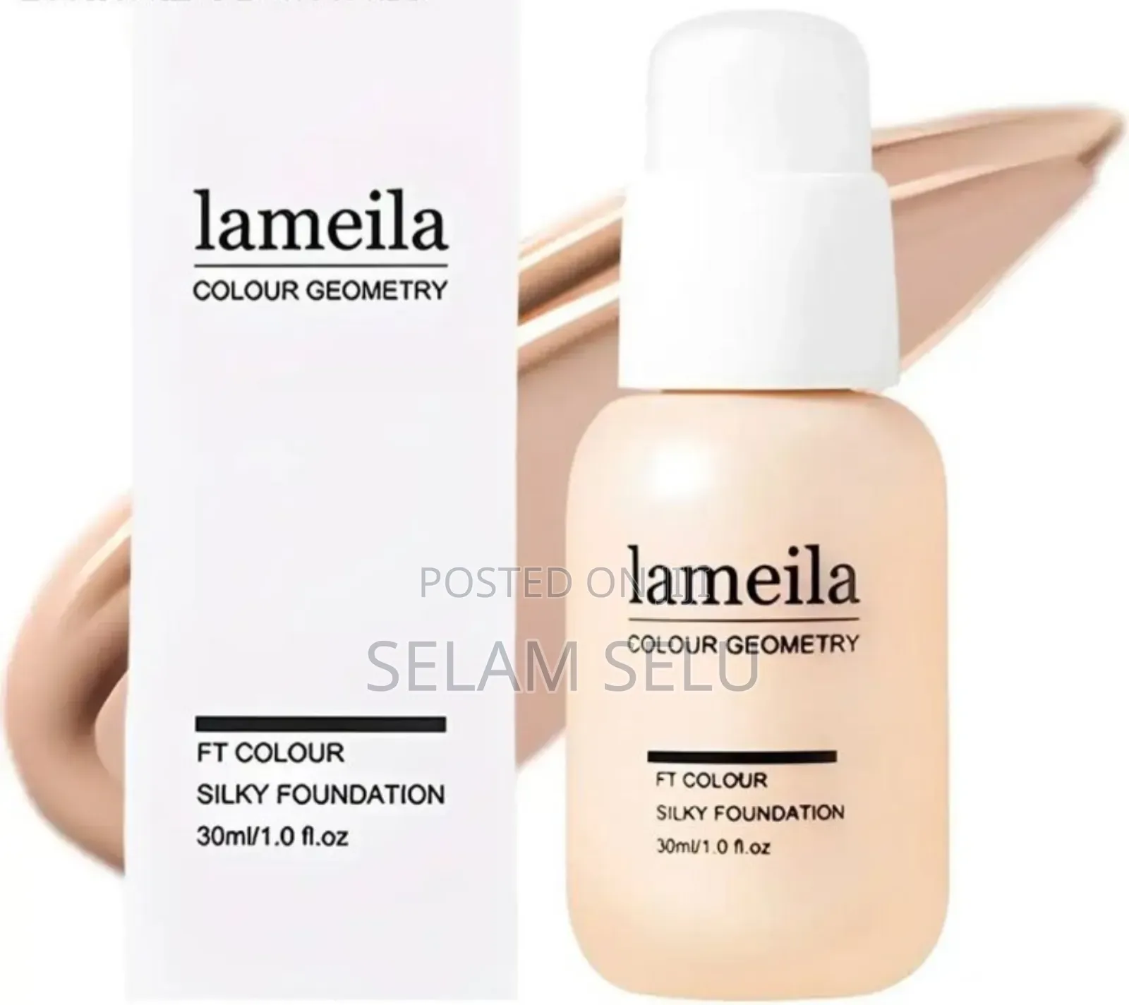 Lameila Colour Geometry Silky Foundation