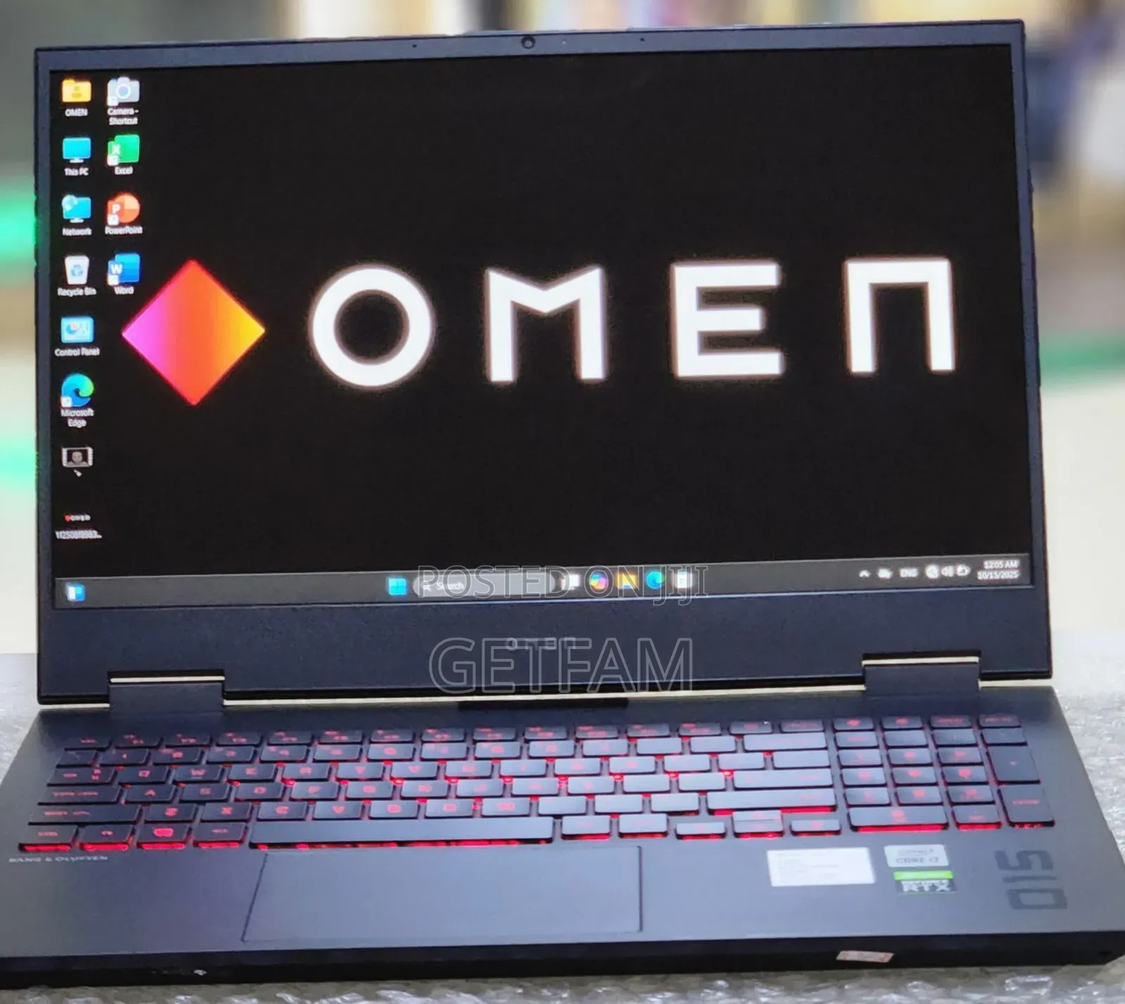 New Laptop HP Omen 15 16GB Intel Core I7 SSD 512GB