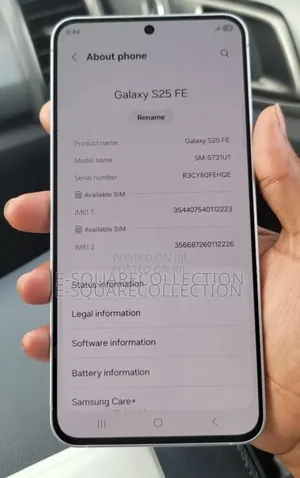 New Samsung Galaxy S25 FE 128 GB