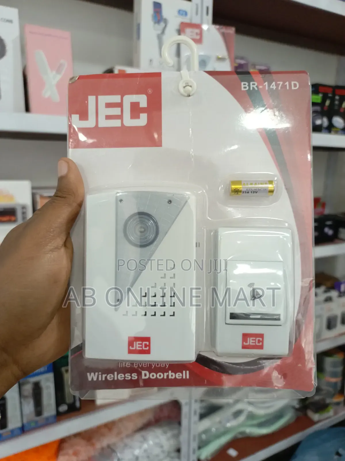 Jec Wireless Remote Control Doorbell