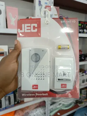 Jec Wireless Remote Control Doorbell
