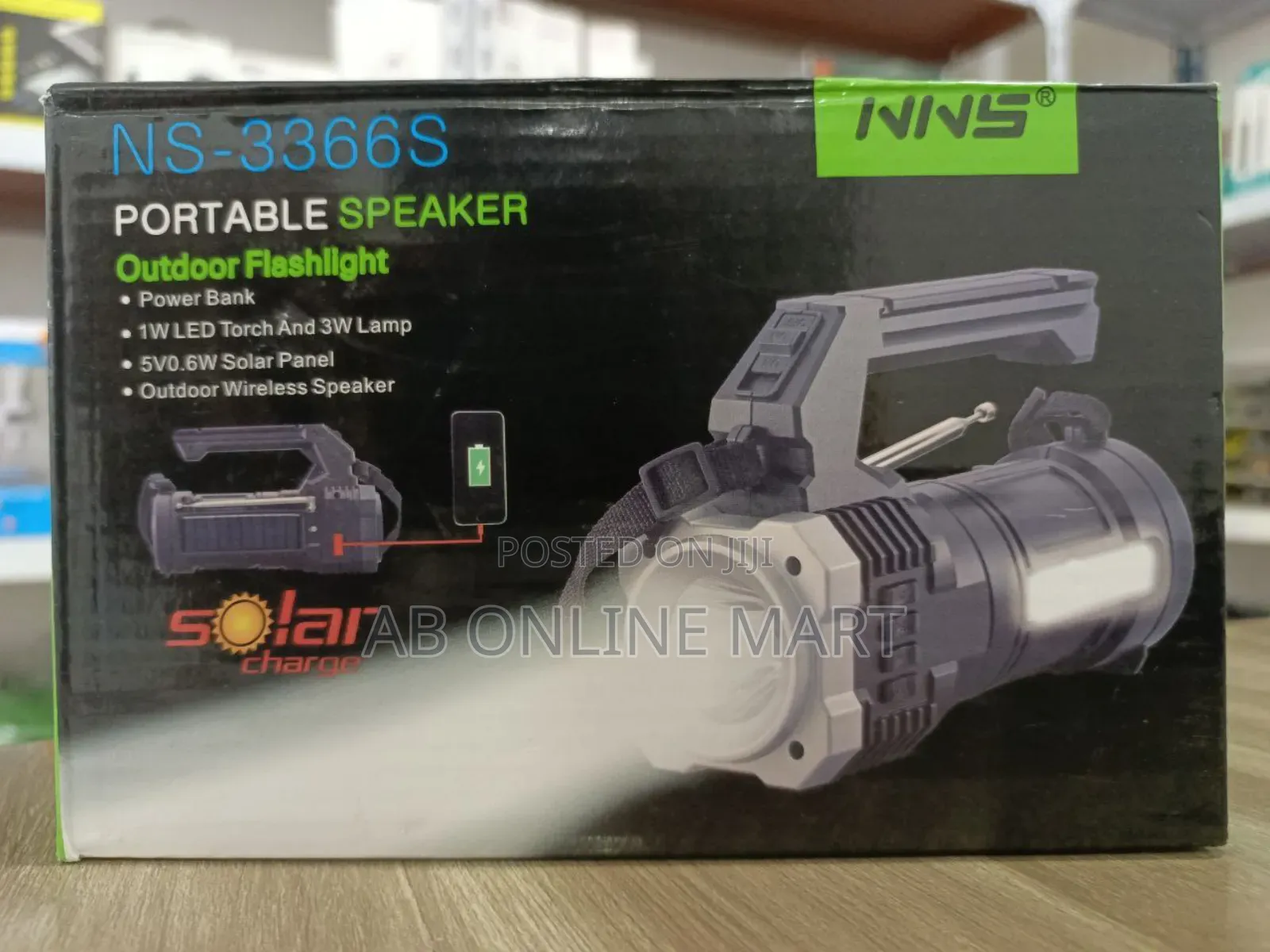 7 in 1 Multifunctional Portable Outdoor Flashlight