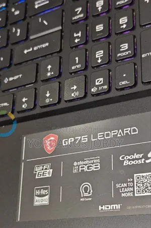 New Laptop MSI GP75 Leopard 16GB Intel Core I7 SSD 1T