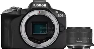 Photo - Canon Eos R50 Body Black + Lens Rf-S 18-45mm F4.5-6.3 Is STM Kit