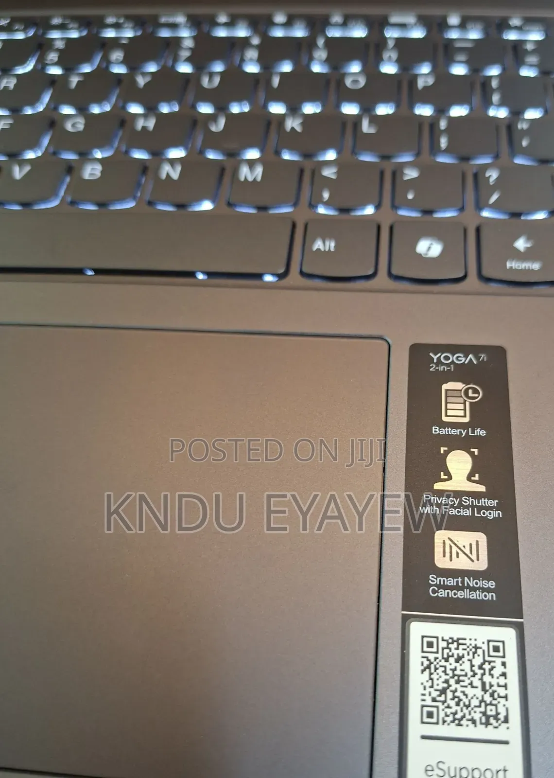 New Laptop Lenovo Yoga 7i 16GB SSD 512GB