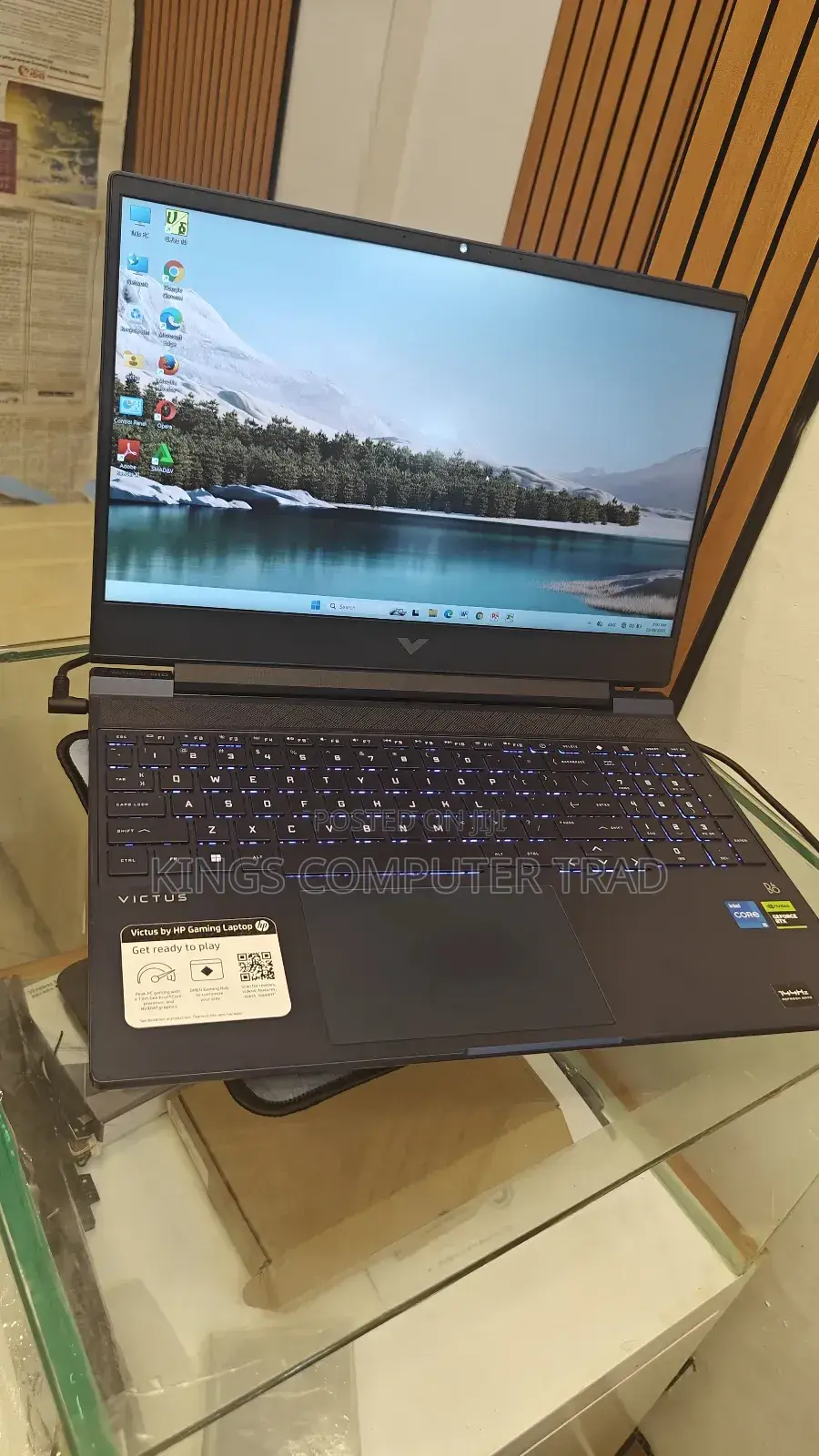 New Laptop HP Victus 15 16GB Intel Core I5 SSD 512GB