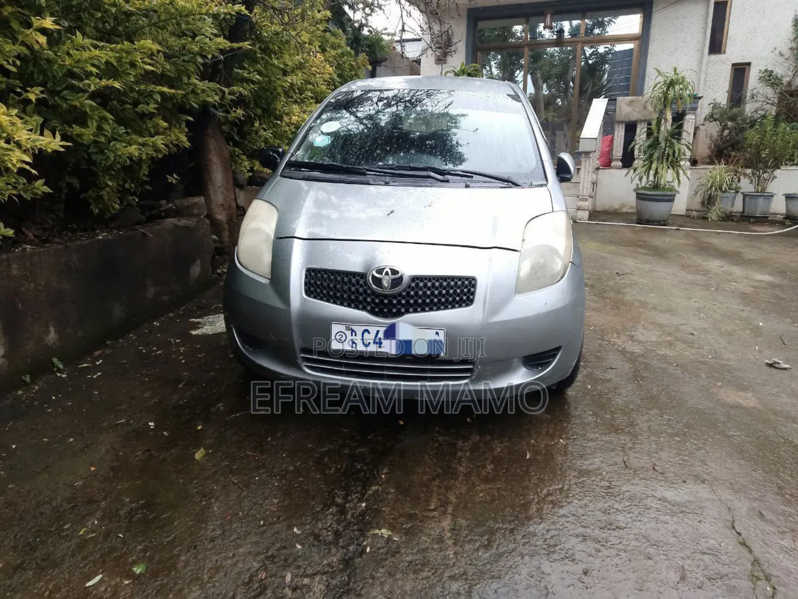 Toyota Yaris 2008 Gray