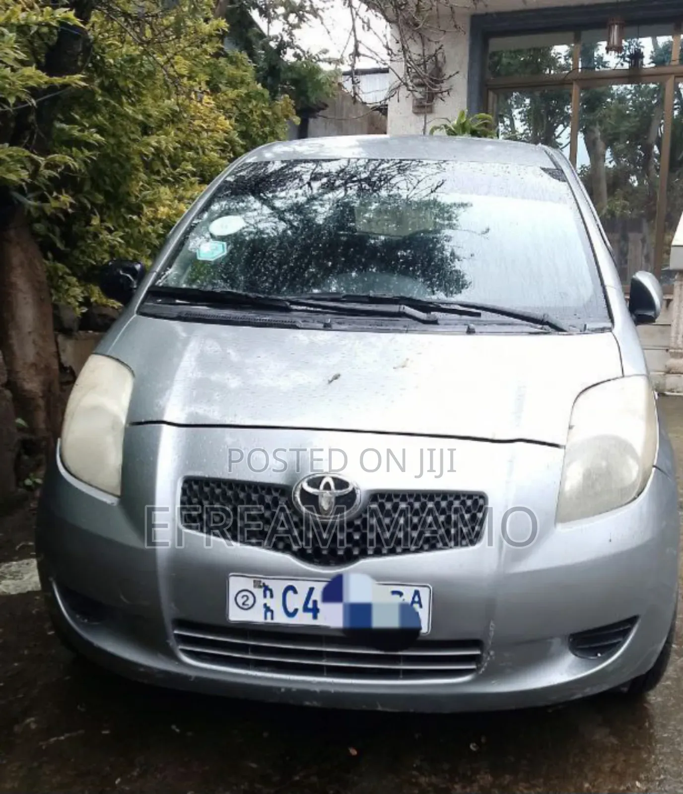 Toyota Yaris 2008 Gray