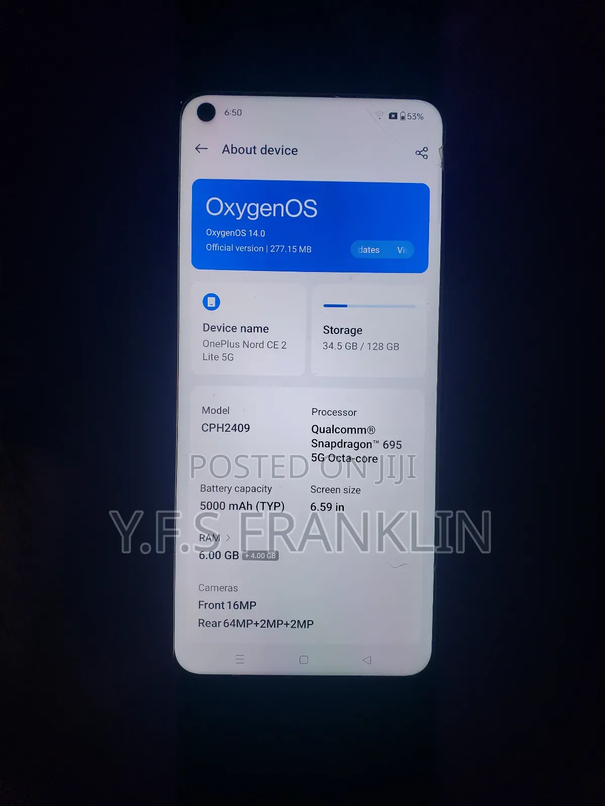 OnePlus Nord CE 2 5G 128 GB