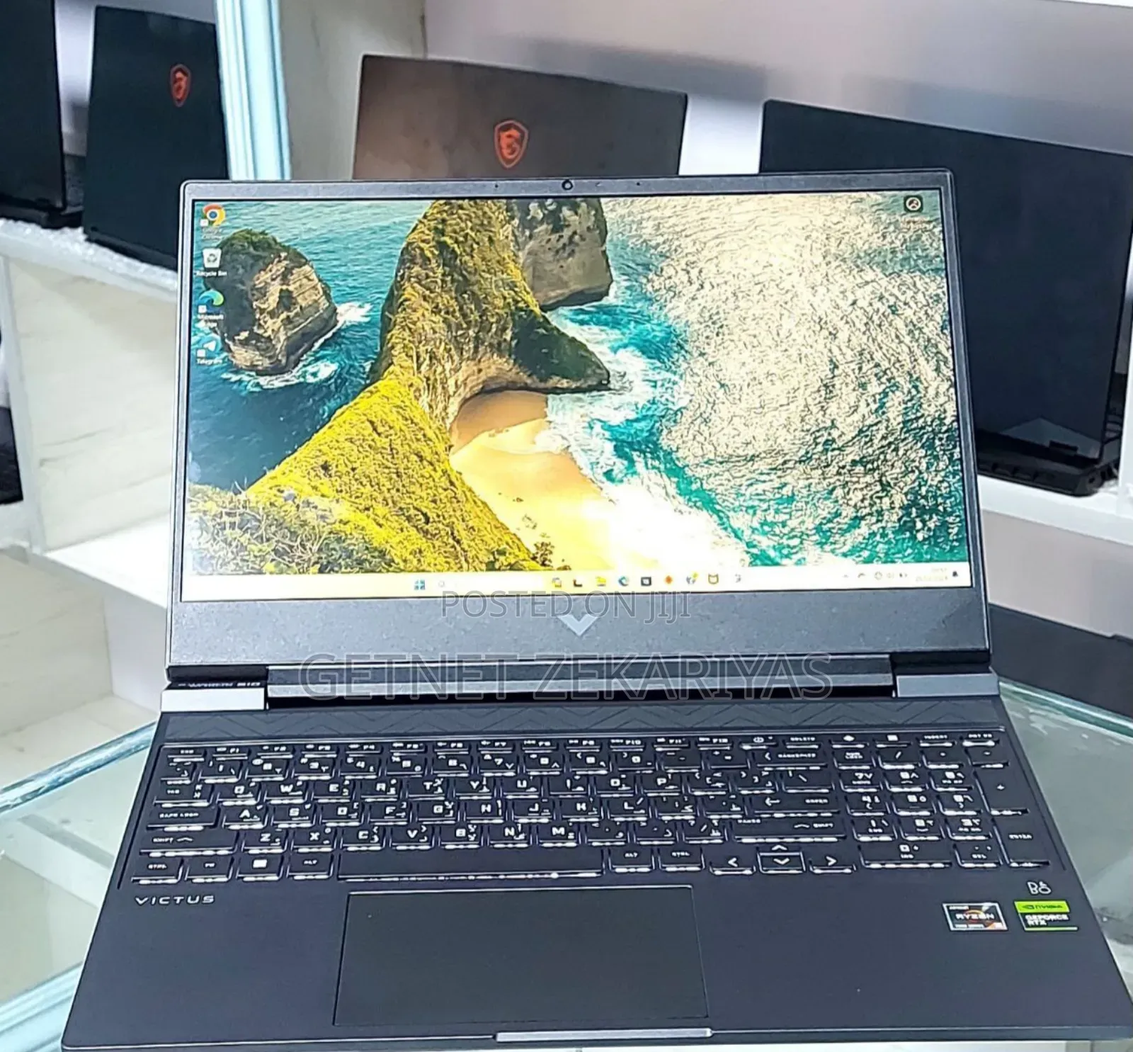 New Laptop HP Victus 15 8GB AMD Ryzen 5 SSD 512GB