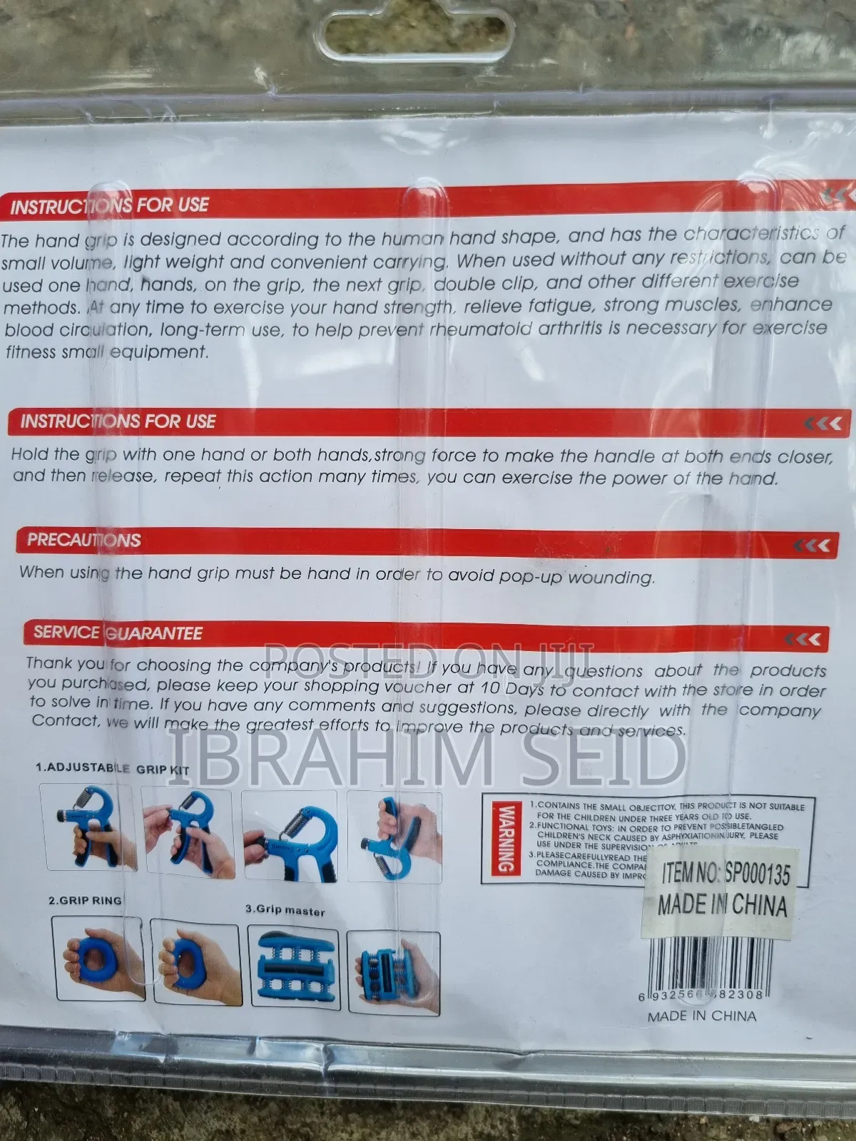 Hand Grip Set Hand Grip Strengthener and Forearm Workout Kit