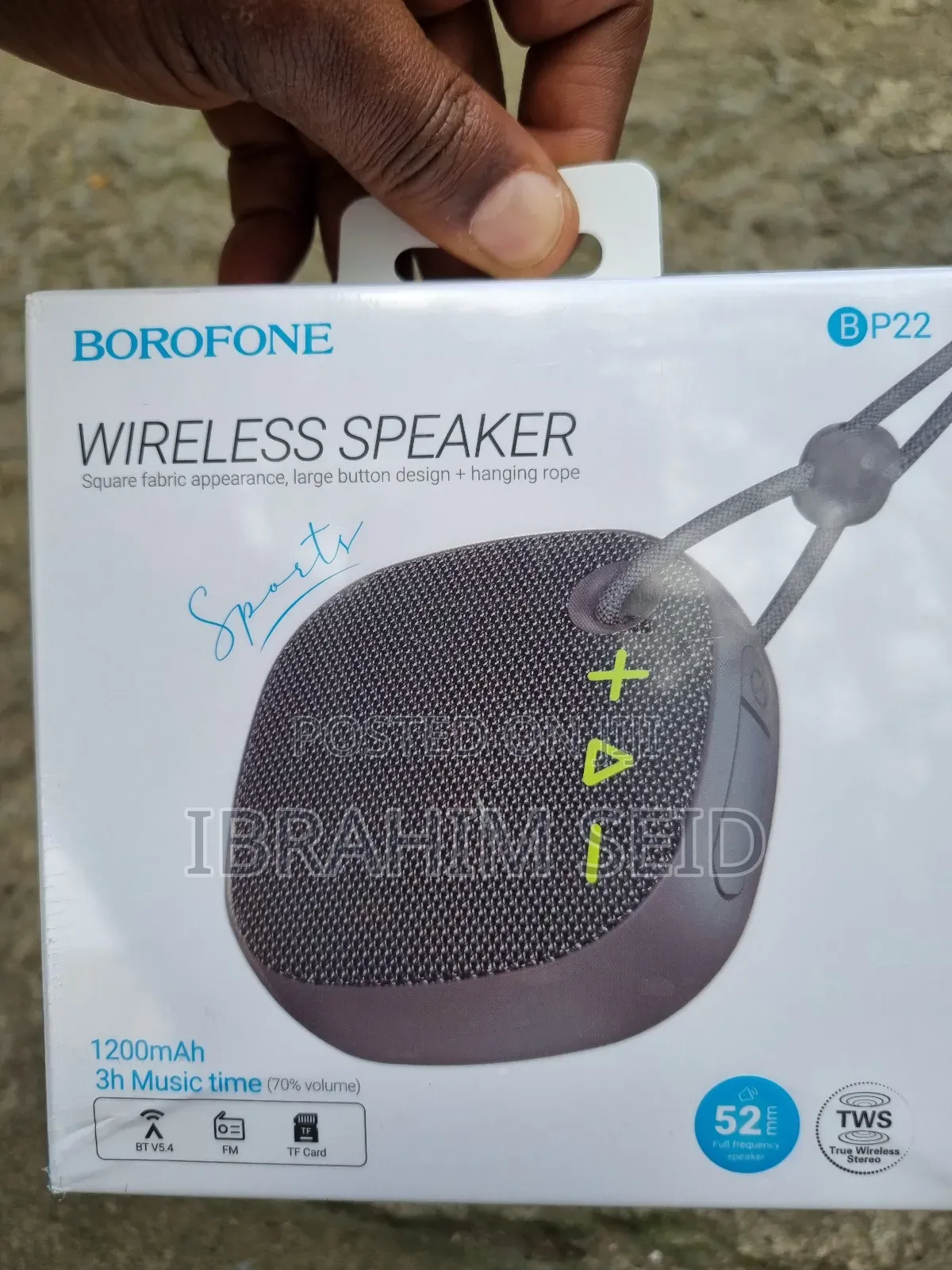 Borofone Bp22 Rhyme Portable Speaker