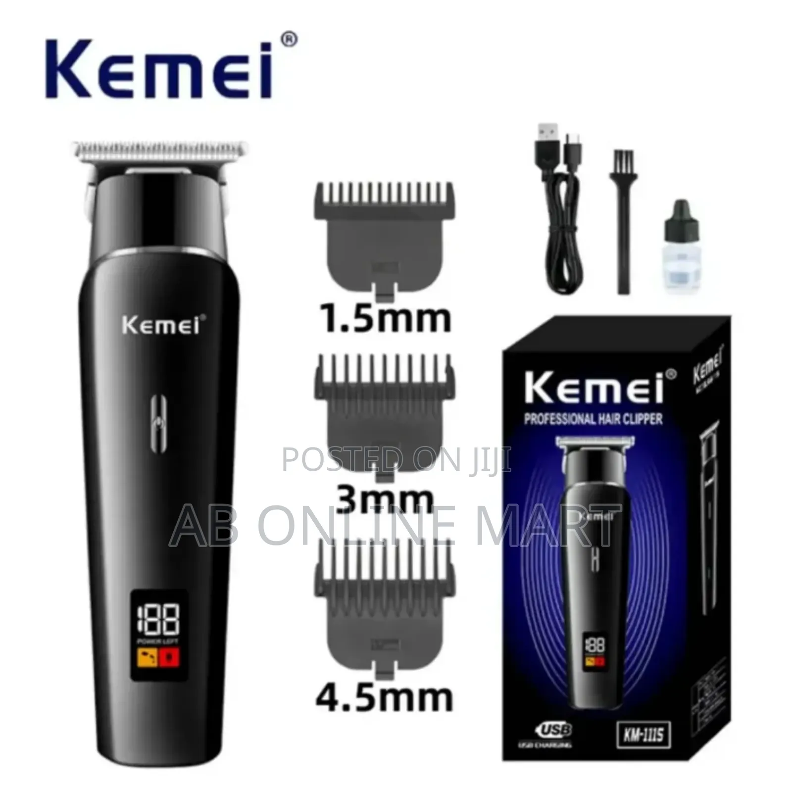 Kemei Hair Clipper (Km-1113)