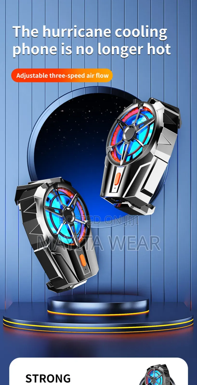 Cooling Fan for iPhone and Android