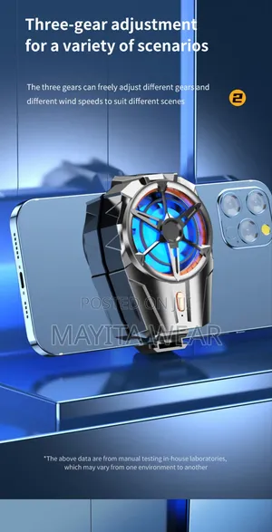 Cooling Fan for iPhone and Android