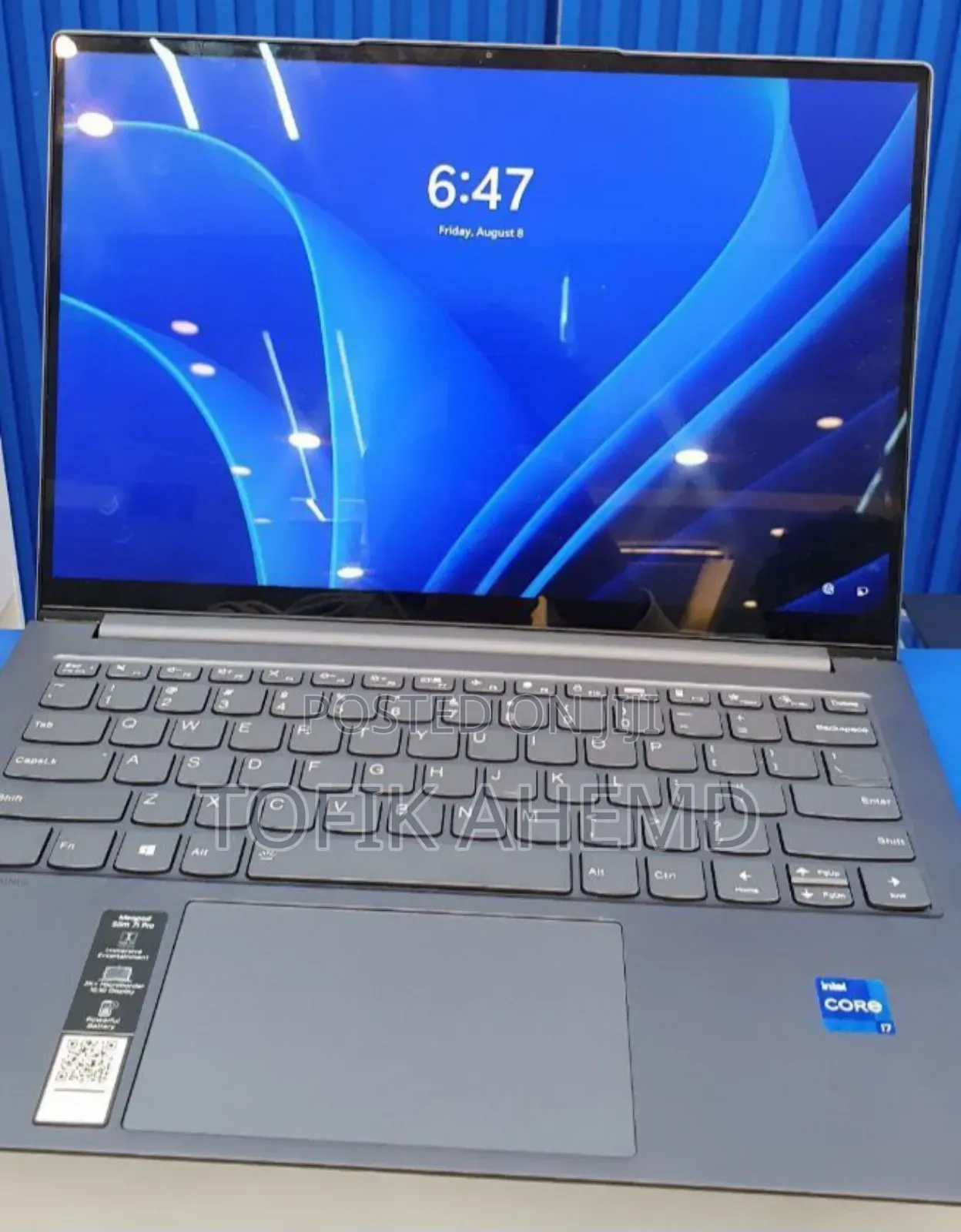 New Laptop Lenovo Ideapad 3 16GB Intel Core I7 SSD 512GB