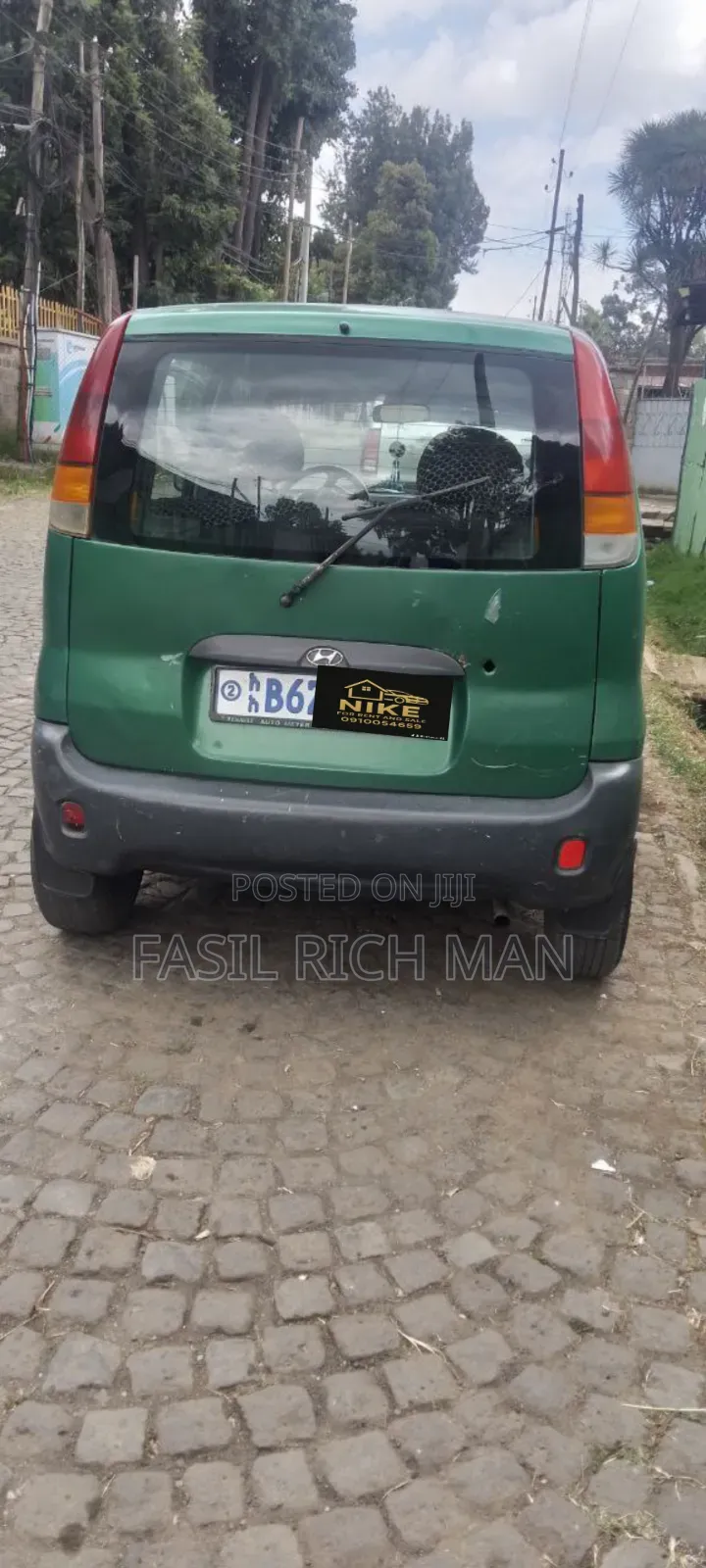 Hyundai Atos 2001 Green