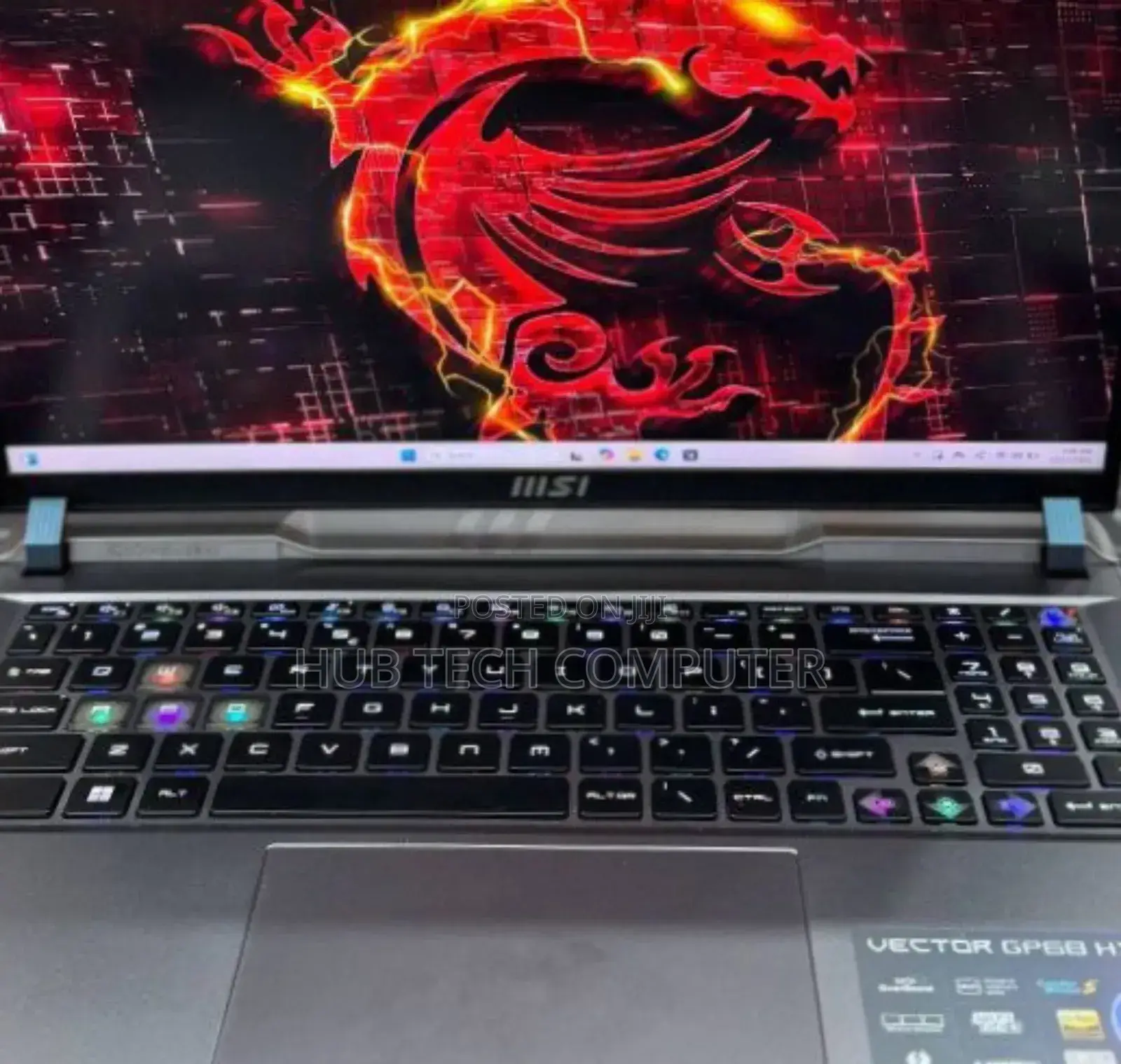 New Laptop MSI Vector GP68 HX 13V 16GB Intel Core I9 SSD 1T