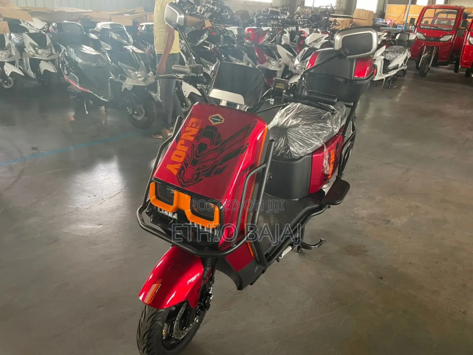 New Motorcycle 2024 Red