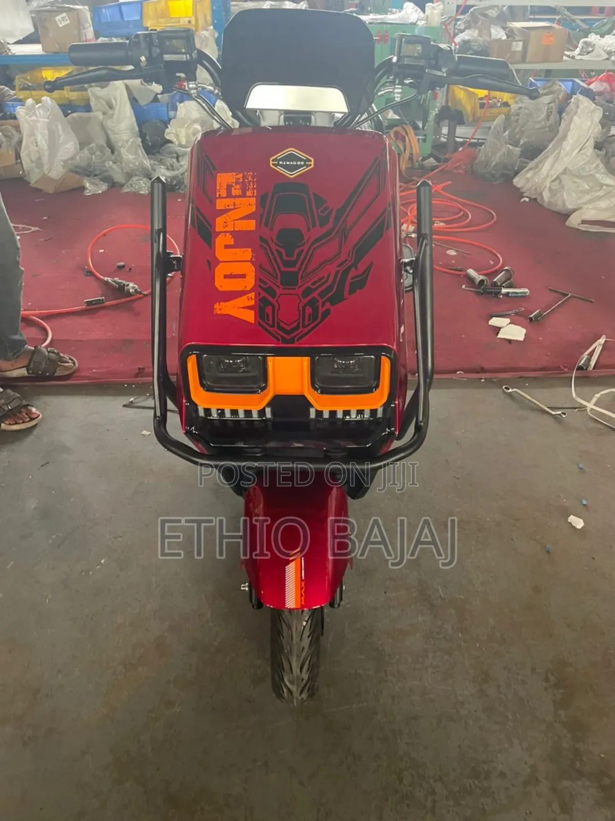 New Motorcycle 2024 Red