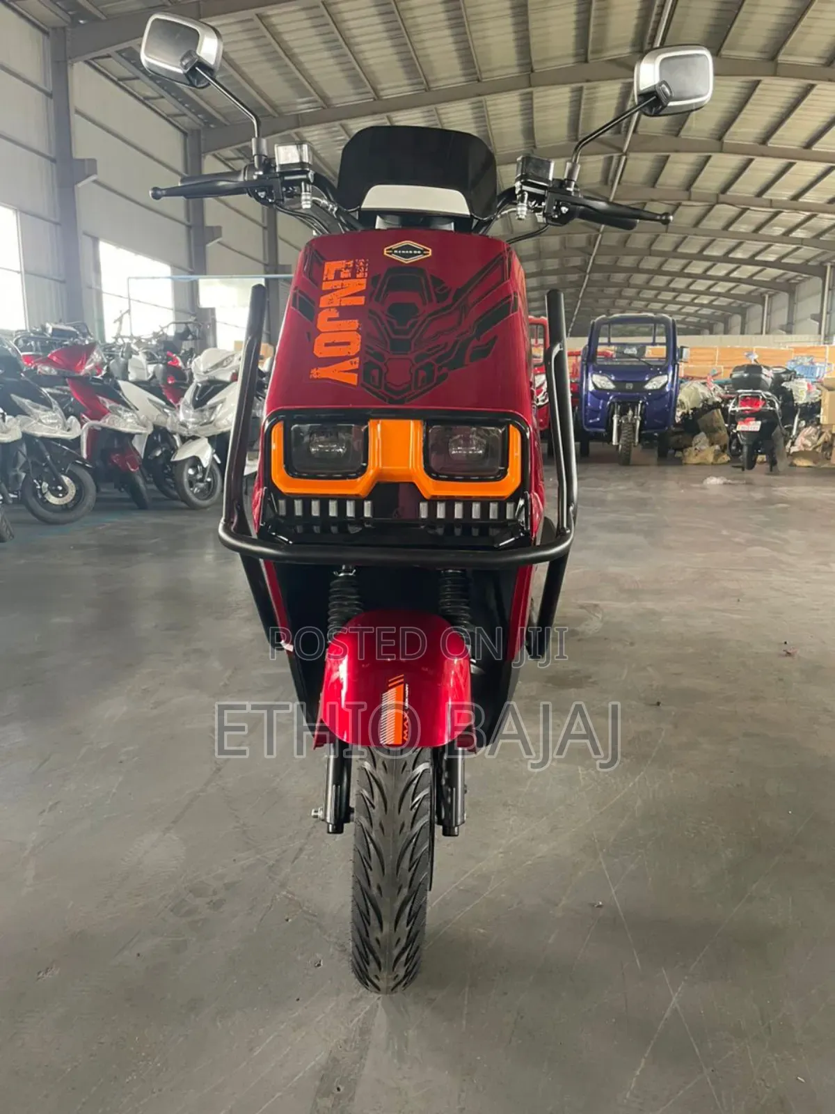 New Motorcycle 2024 Red