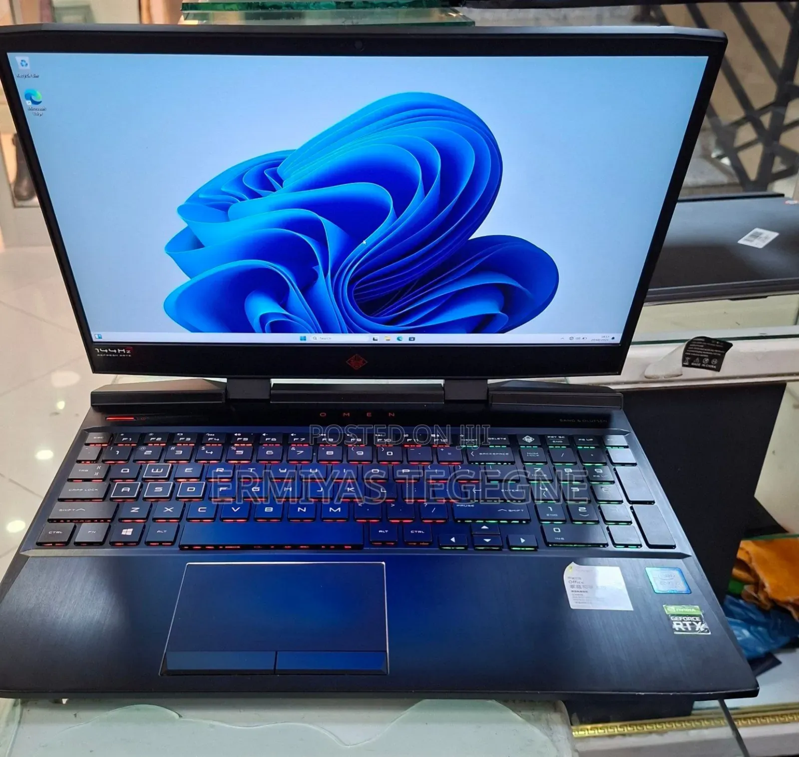 New Laptop HP Omen 15 16GB Intel Core I7 HDD 256GB