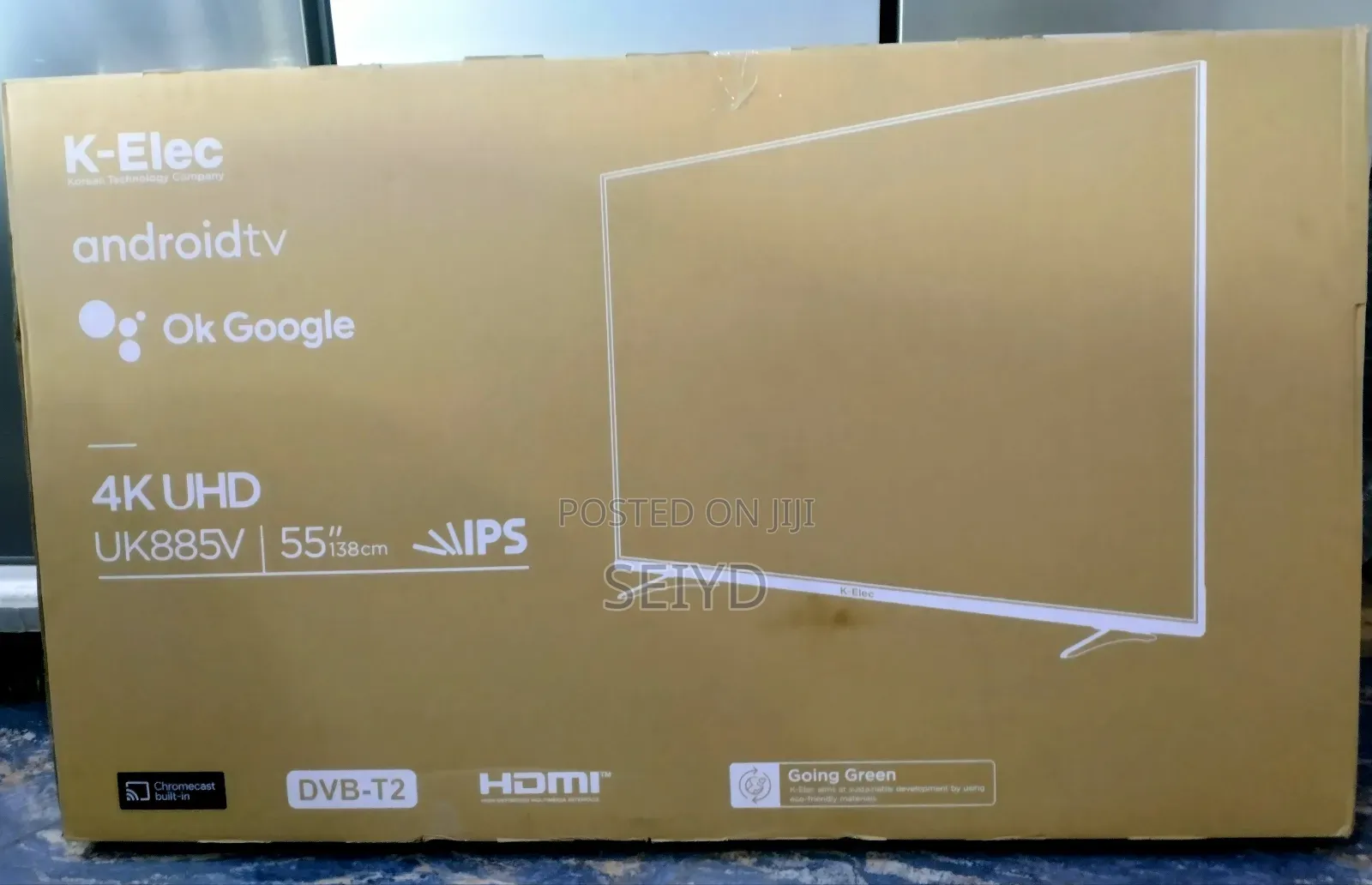 K-Elec Tv 55 Inch Anderoid Google