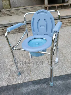 Photo - Portable Toilet Chair糰፰bathroom Safety Chair፱凹sturdy Toilet Surround