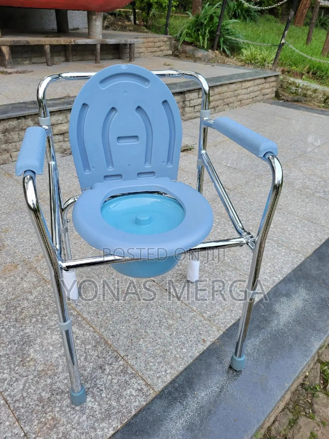 Toilet Chair።呂commodo Chair畯፲convenient and Safer Toilet Alternative