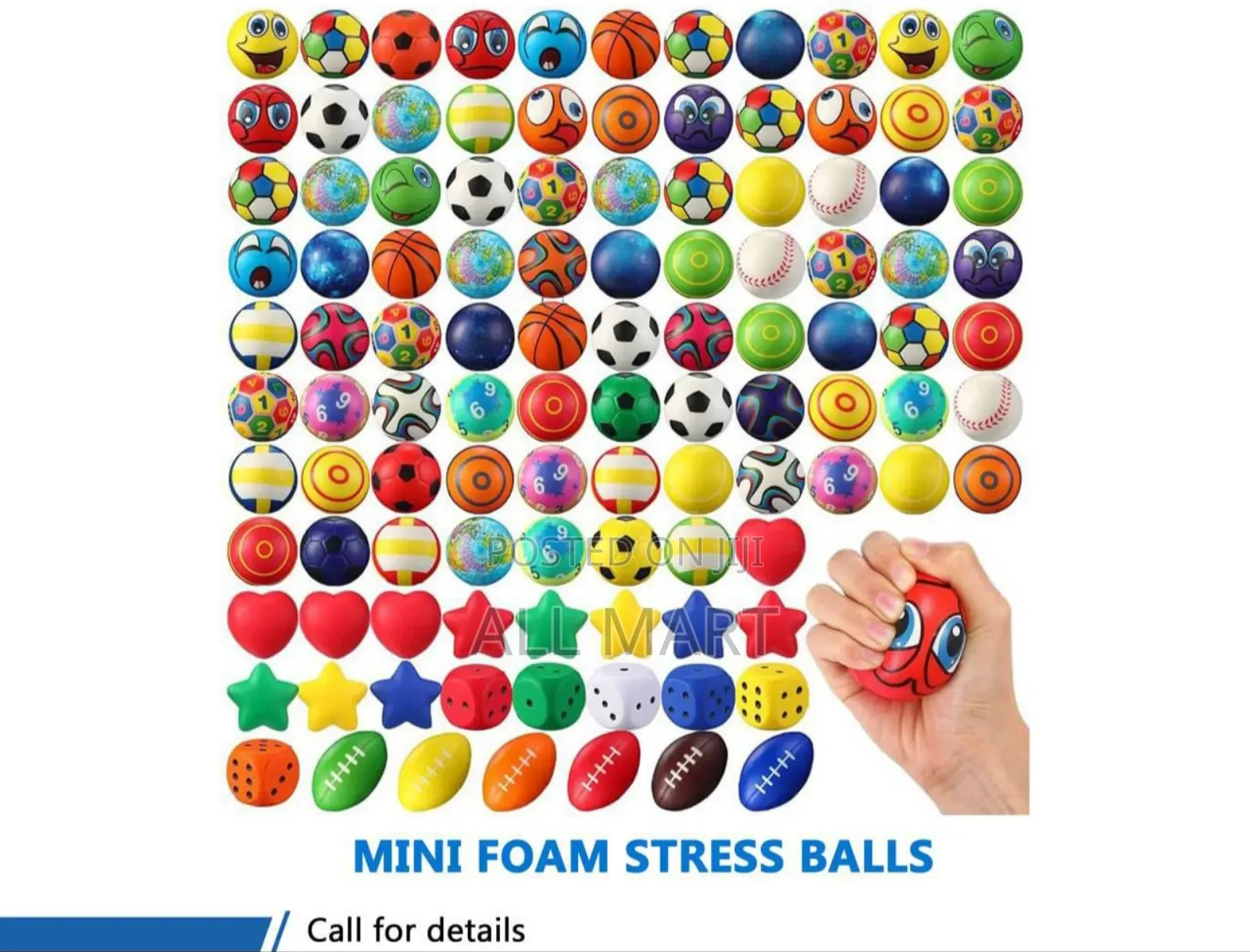 Mini Foam Stress Balls